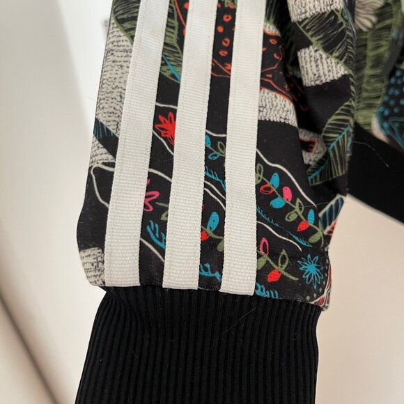 Adidas XioFloresta Rita Jungle Track Jacket Sz S - Picture 9 of 10